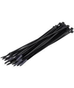 25 Fascette 3,6 x 200mm Nero