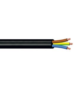 25 m cavo tripolare sezione 3 x 1 mm Nero