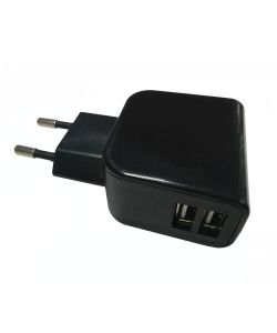 Alimentatore 2 prese USB (Tipo A) 3.1A Max - IN/OUT 230V / 5V