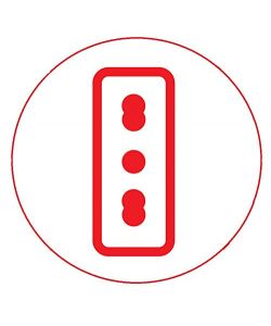 Poly Pool Presa Elettrica da Parete IP55 10/16A Bianca Placca Premontata