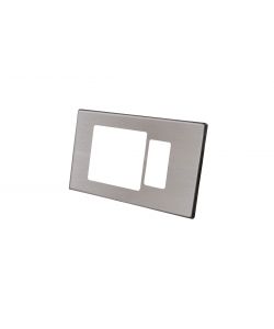 Placca a 2 fori