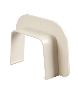 Raccordo lineare per canale condizionamento - 80x60 mm Avorio