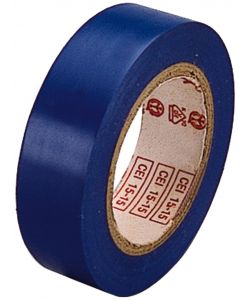 Nastro isolante blu da 10 metri. 0,13 x 15 mm