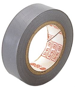Nastro isolante grigio da 10 metri. 0,13 x 15 mm