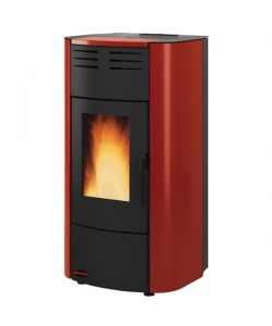 Termostufa a Pellet Raffaella Idro Argento Extraflame