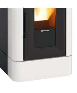Extraflame Stufa a Pellet Lucia Plus Bianca 12 kW - WiFi Integrato