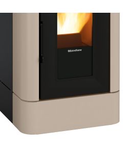 Extraflame Stufa a Pellet Lucia Plus Tortora 12 kW - WiFi Integrato
