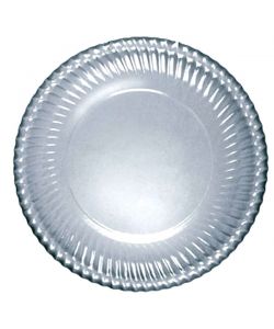 Piatto Carta Portata Argento     Cm 30 Pz.  6 Bibo