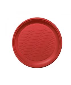 Piatto Dessert            Pz 20 Rosso Natural Bibo