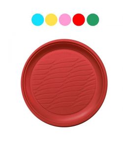 Piatto Dessert Giallo Pz 20 Natural Bibo