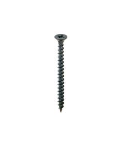Viti Truciolari Zincate Nere Testa Svasata Piana Mm.3,5X12