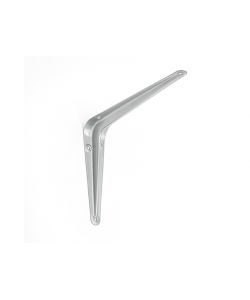 Reggimensole in acciaio leggere grigie 250 mm