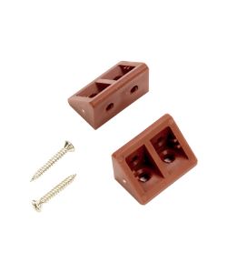 Giunzione Angolare Mm.34X28 Marrone