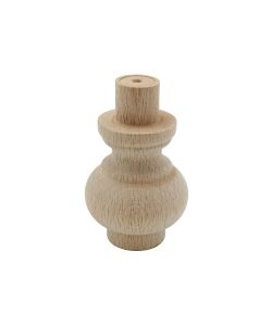 Piede Grezzo Con Spina Sagomata Mm.55X65