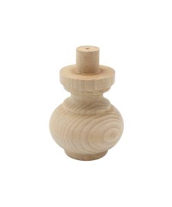 Piede Grezzo Con Spina Sagomata Mm.75X80