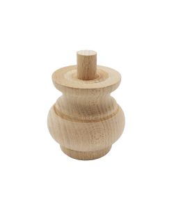 Piede Grezzo Con Spina Sagomata Mm.95X100
