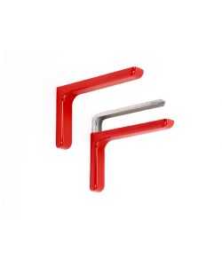 Reggimensola Mm.180 Rosso con viti e tasselli