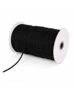Corda polipropilene multiuso nera diam. 3 mm 500 m bobina resistente