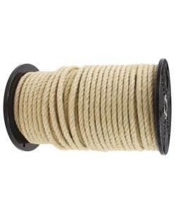 Sacar Corda juta intrecciata beige 10 mm 65 m per fai da te e giardinaggio
