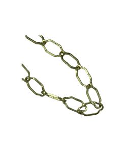 Catena Decorativa Ottonata Mm.28X14