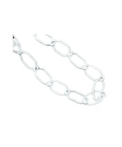 Catena Decorativa Bianca Mm.28X14