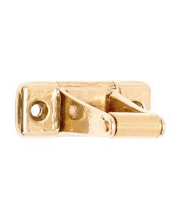 Cavallotto Fisso Per Serramenti Ottone Lucido Mm.20