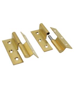 Cerniera A Collo Ottone Lucido Mm.50X40 Sinistra
