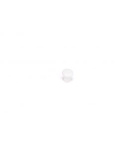 Pomolo plastica bianco 15mm