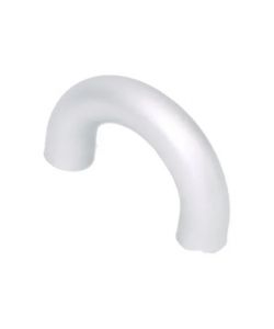 Maniglietta in Plastica Argento Mm.32