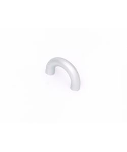 Maniglietta in Plastica Argento Mm.32
