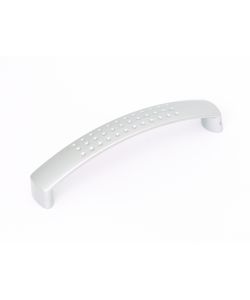 Maniglia in metallo cromata opaca I 96 mm