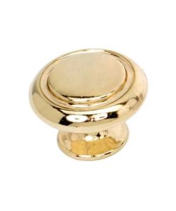 Pomolo Oro Lucido Mm.35