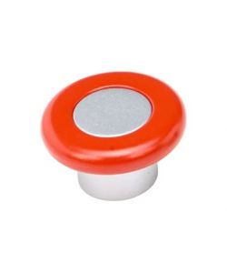 Pomolo Bicolor Rosso Mm.36