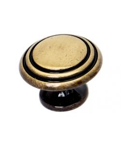 Pomolo Liscio Bronzo Mm.35