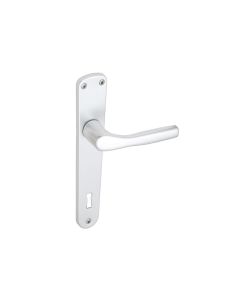 Maniglia Bica Argento Con Placca Patent