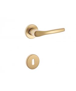 Maniglia Bica bronzo con rosette patent