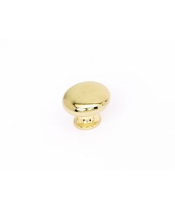 Pomolo in metallo oro lucido 31 mm