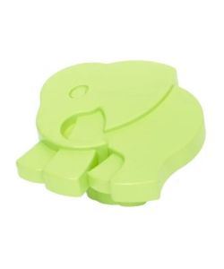 Pomolo Elefante Plastica Verde