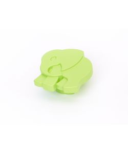 Pomolo Elefante Plastica Verde