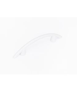 Maniglia Modello D Bianco Asse Mm.32