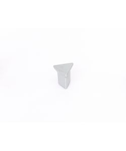 Pomolo Triangolare Cromo Opaco