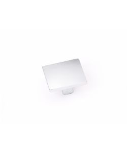 Pomolo Quadro Cromo Lucido Mm.16X16