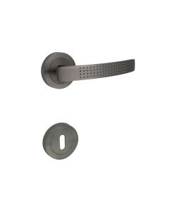 Maniglia Virgi Con Rosette Patent Alluminio Antracite