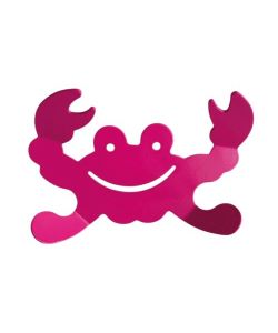 Sacar Portabito Crab Fucsia in Acciaio con 4 Posti per Abiti