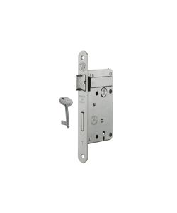 Serratura Patent Frontale Mm.20 Distanza Mm.70 Entrata Mm.50 Cromo Satinata