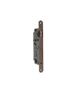Serratura Foro Yale Bordo Tondo Mm.22 Entrata Mm.50 Bronzata