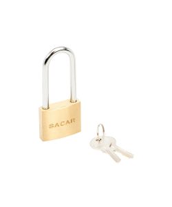 Lucchetto Massiccio Con Arco Lungo Mm.30