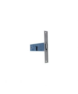 OMEC Serratura Fascia 44F.22 E.80 per Porte e Cancelli Nichelata 8mm
