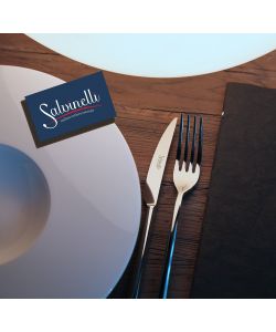 Salvinelli Vassoio in Acciaio - Rettangolare - 40x30 cm