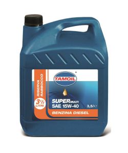 Olio motore Tamoil Supermulti 15W 40 3,5 l